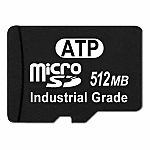 Tarjeta Micro SD ATP MicroSD Sí 512 MB SLC Industrial Grade -40 → +85°C