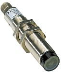 Fotocélula de cuerpo cilíndrico Sick, Sistema Reflex, alcance 35 m, salida PNP, Conector Cableado M12, IP67