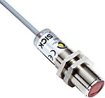 Fotocélula de cuerpo cilíndrico Sick, Sistema Reflex, alcance 7 m, salida PNP, Cable libre, IP67