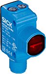 Fotocélula rectangular Sick, Sistema Reflex, alcance 6,5 m, salida NPN/PNP, Conector Cableado M12, IP67, IP69K