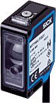 Fotocélula rectangular Sick, Sistema Supresión de Fondo, alcance 200 mm → 2,5 m, salida PNP, Conector M12 con