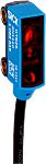 Fotocélula rectangular Sick, Sistema Supresión de Fondo, alcance 1 mm → 36 mm, salida NPN, Cable de 2 m., IP67