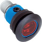 Fotocélula de cuerpo cilíndrico Sick, Sistema Supresión de Fondo, alcance 3 mm → 300 mm, salida NPN, Conector