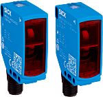 Fotocélula rectangular Sick, Sistema Barrera de Luz, alcance 0 → 45 m., salida Conmutación de luz/oscuridad,