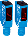 Fotocélula rectangular Sick, Sistema Barrera de Luz, alcance 0 → 60 m., salida Conmutación de luz/oscuridad,