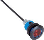 Fotocélula de cuerpo cilíndrico Sick Energético, alcance 3 mm → 115 mm, salida Conmutación de luz, PNP, Cable
