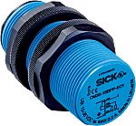 Sensor de proximidad Sick, M18 x 1, alcance 12 m, salida PNP, interfaz IO-Link, 10 → 30 V dc, IP68, IP69K, 1kHz