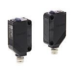 Fotocélula rectangular Omron, Sistema Barrera de Luz, alcance 15 m, salida PNP, Conector M8