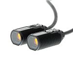 Fotocélula Omron, Sistema Barrera de Luz, alcance 15 m, salida PNP, Cable libre