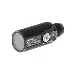 Fotocélula de cuerpo cilíndrico Omron, Sistema Reflex, alcance 3 m, salida PNP, Conector Cableado M12