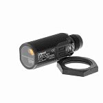 Fotocélula de cuerpo cilíndrico Omron, Sistema Supresión de Fondo, alcance 100 mm, salida PNP, Conector Cableado M12