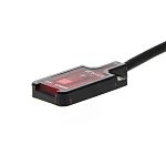 Fotocélula rectangular Omron, Sistema Supresión de Fondo, alcance 1 mm → 30 mm, salida PNP, Precableado