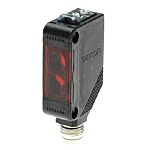 Fotocélula rectangular Omron, Sistema Difuso, alcance 60 mm → 120 mm, salida NPN, Conector M8