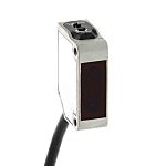 Fotocélula rectangular Omron, Sistema Reflex, alcance 500 mm, salida PNP, Conector Cableado M12