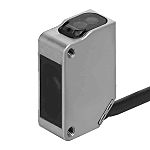 Fotocélula rectangular Omron, Sistema Supresión de Fondo, alcance 10 mm → 100 mm, salida PNP, Precableado
