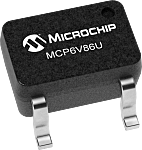 Amplificador operacional MCP6V86UT-E/OT, 2,2 → 5,5 V 5MHZ SOT-23, 5 pines