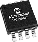 Amplificador operacional MCP6V87T-E/MNY, 2,2 → 5,5 V 5MHZ TDFN, 8 pines