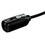 Fotocélula de cuerpo cilíndrico Omron, Sistema Difuso, alcance 300 mm, salida PNP, Cable de 5 m