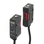Fotocélula rectangular Omron, Sistema Barrera de Luz, alcance 7.000 mm, salida PNP, Cable de 2 m