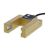 Fotocélula de horquilla Omron, Sistema Difuso, alcance 30 mm, salida PNP, Cable de 5 m