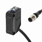 Fotocélula compacta Omron, Sistema Difuso, alcance 1.000 mm, salida PNP, Conector de M8 4 clavijas