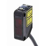 Fotocélula rectangular Omron Distancia ajustable, alcance 20 → 300 mm, salida NPN, Cable de 2 m