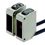 Fotocélula rectangular Omron, Sistema Barrera de Luz, alcance 15.000 mm, salida NPN, Cable de 2 m