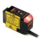 Fotocélula rectangular Omron, Sistema Reflex, alcance 5 m, Conector precableado