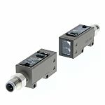 Fotocélula rectangular Omron, Sistema Barrera de Luz, alcance 30000 mm, salida NPN/PNP, M12 de 3 cables enchufable