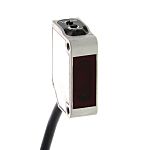 Fotocélula rectangular Omron, Sistema Reflex, alcance 500 mm, salida NPN, Cable libre