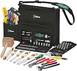 Kit de herramientas Wera, Bolsa de 134 piezas para Conjunto de aplicaciones de madera, contiene Cincel de borde