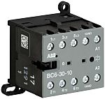Contactor ABB BC6-30-10 de 3 polos, 3 NA, 20 A, bobina 24 V, 4 kW
