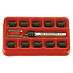 Kit de herramientas Facom para Conjunto de molinillo, contiene Molinos, Puntas