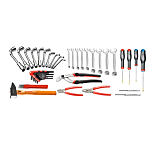 Kit de herramientas Facom, Bolsa de 39 piezas para Kit de herramientas de mantenimiento industrial, contiene Alicates
