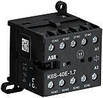 Relé de contactor ABB, 4 NA, 4 A, 0,0017 kW