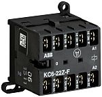 Relé de contactor ABB, 2 NC/2 NA, 4 A