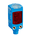 Fotocélula miniatura Sick, Sistema Reflex, alcance 4,5 m, salida PNP/NPN, Conector de 3 terminales, M8, IP66, IP67, IP69