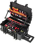Kit de herramientas Wiha Tools, Maletín de 116 piezas para Kit de herramientas para electricista, contiene Portapuntas,