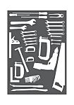 Kit de herramientas Bott para Kit de placa de sombra, contiene Etiquetas