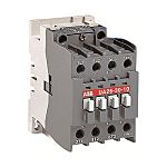 Contactor ABB 1SBL24 de 3 polos, 4 NA, 26 A, bobina 24 V ac
