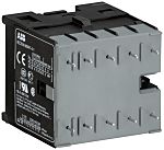 Contactor ABB GJL131 de 3 polos, 3 NA/1 NC, 20 A, bobina 24 V ac, 5,5 kW