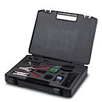 Kit de herramientas Phoenix Contact, Maletín de 9 piezas para Kit de montaje HCS, contiene y documentación, tijeras de