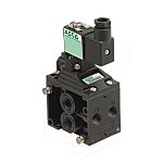 Válvula de solenoide EMERSON – ASCO, Serie 264, Rosca G 1/4, Función 4/2, Solenoide/aire, Orificio Pasante