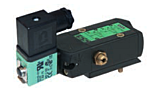 Válvula de distribución EMERSON – ASCO, Serie 551, Rosca G 1/4, Función 3/2-5/2, Electroneumático, Orificio Pasante