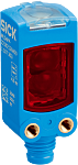 Fotocélula miniatura Sick, Sistema Reflex, alcance 4,5 m, salida PNP/NPN, Conector Macho M8 4 Pines