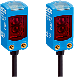 Fotocélula miniatura Sick, Sistema Barrera de Luz, alcance 10 m, salida PNP/NPN, 3 cables, cable