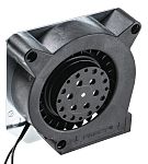 Ventilador centrífugo ebm-papst de 120.6 x 120.6 x 37mm, alim 115 V ac, caudal 42m³/h, 60dB, 2550rpm