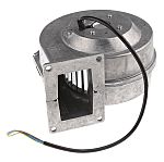 Ventilador centrífugo ebm-papst de 184 x 178 x 115mm, alim 230 V ac, caudal 260m³/h, 61dB, 2350rpm
