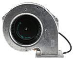 Ventilador centrífugo ebm-papst de 183 x 159 x 115mm, alim 24 V dc, salida Tacómetro, caudal 225m³/h, 65dB, 3000rpm