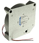 Ventilador centrífugo ebm-papst de 120.6 x 120.6 x 37.3mm, alim 24 V dc, caudal 40m³/h, 58dB, 2500rpm